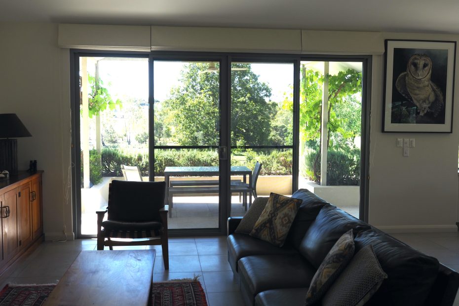 River Pavilion Livingroom View | Accommodation | The River House Bingara