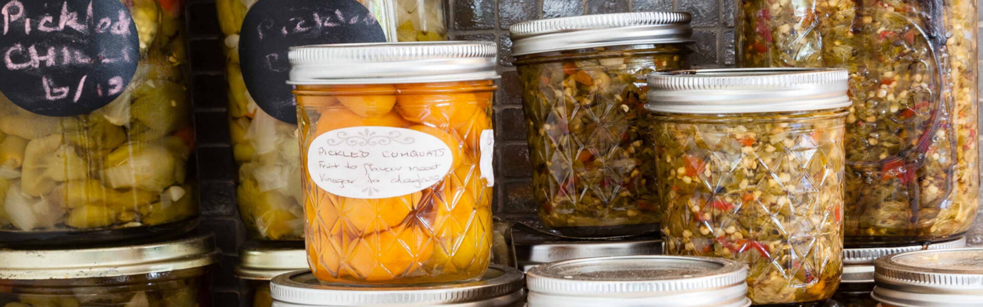 Preserving Jars | Food Forest Garden | The River House Bingara